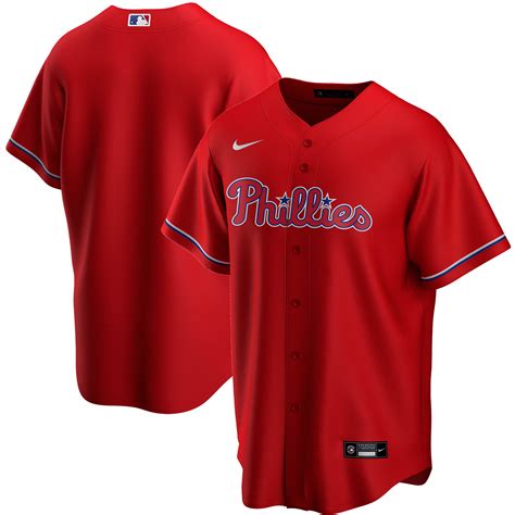 men's philadelphia phillies nike red alternate replica team jersey|Mens Philadelphia Phillies Jerseys (15) .